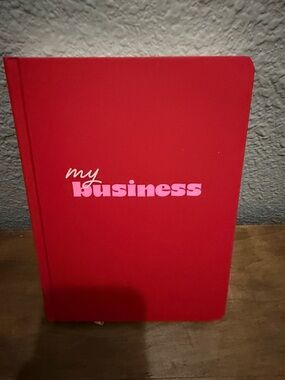 Tabitha Brown My Business Red Notebook NEW